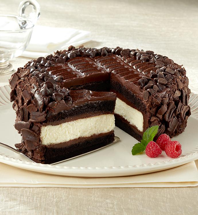 Junior's Devil's Food Cheesecake